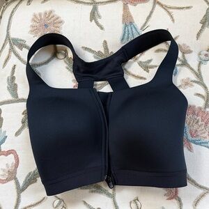 All in Motion Black Sports Bra 34DD